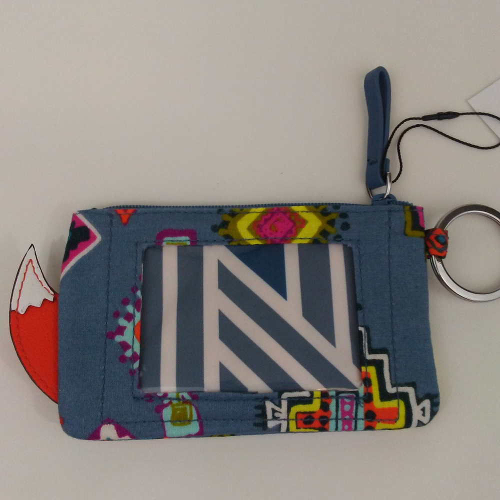 Vera Bradley Zip ID and Lanyard Combo NWT Fox 🦊 - Picture 2 of 4
